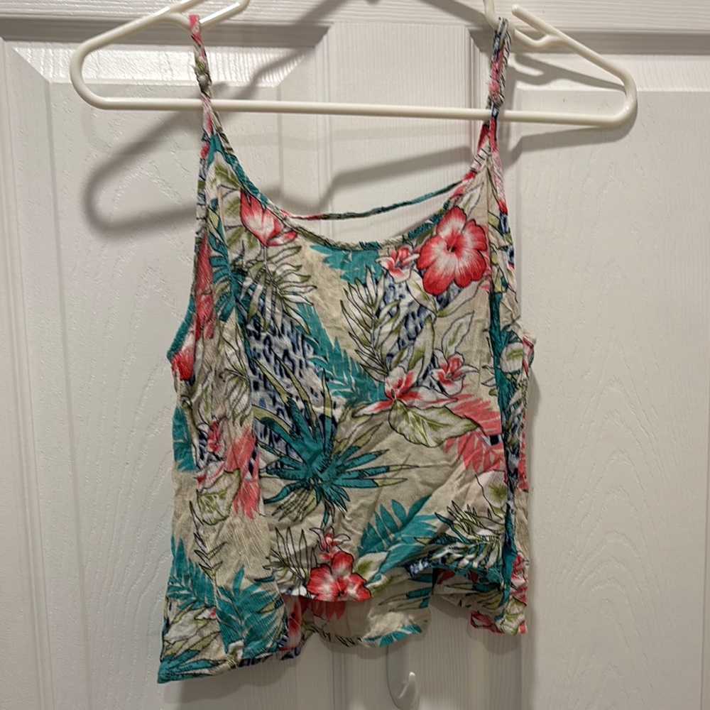 Floral Print Women's Top
